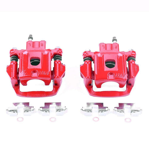Rear Power Stop S2782 Caliper Pair Powder Coated For Lexus RX330 2004-2006, Lexus RX350 2007-2009, Lexus RX400h 2006-2008, Toyota Highlander 2006-2007 [Model Specific]