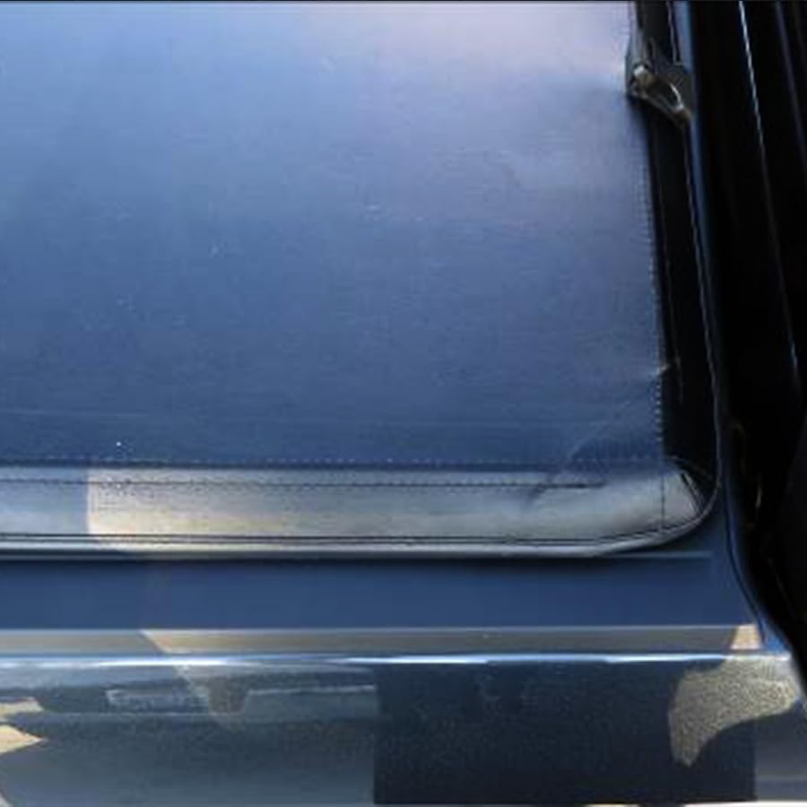 Premier Black Horse Soft TriFold Truck Bed Tonneau Cover Compatible with 15-19 Sierra3500 HD/Silverado2500 HD|19-22 Sierra 1500 LD|19-21 Silverado1500 LD|14-18 Sierra-Silverado 1500 6.6ft Bed-PRS-GM22