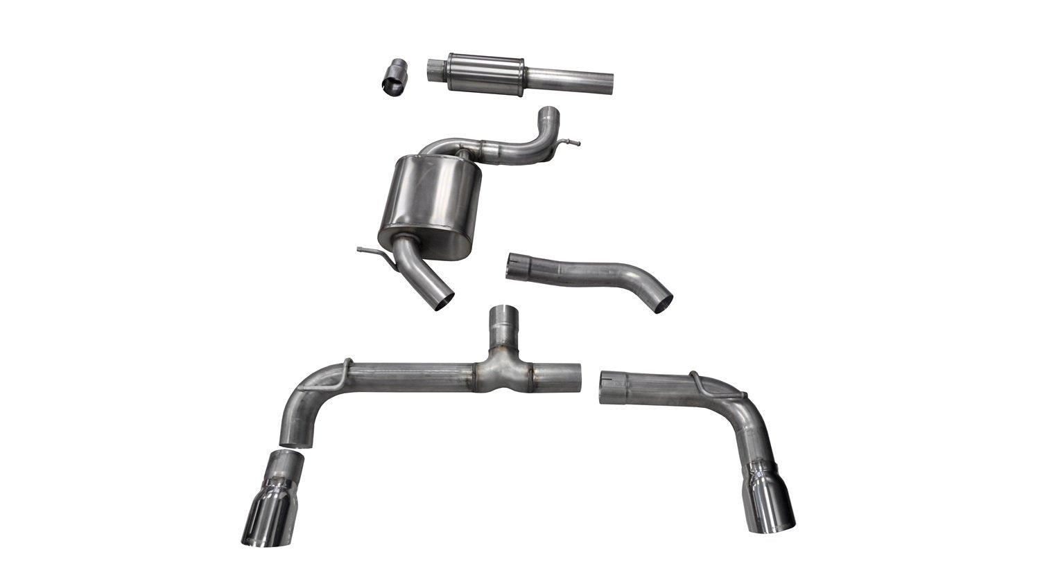 Cat Back Corsa 14834 Exhaust (Golf GTI MK7 2.0L Turbo)