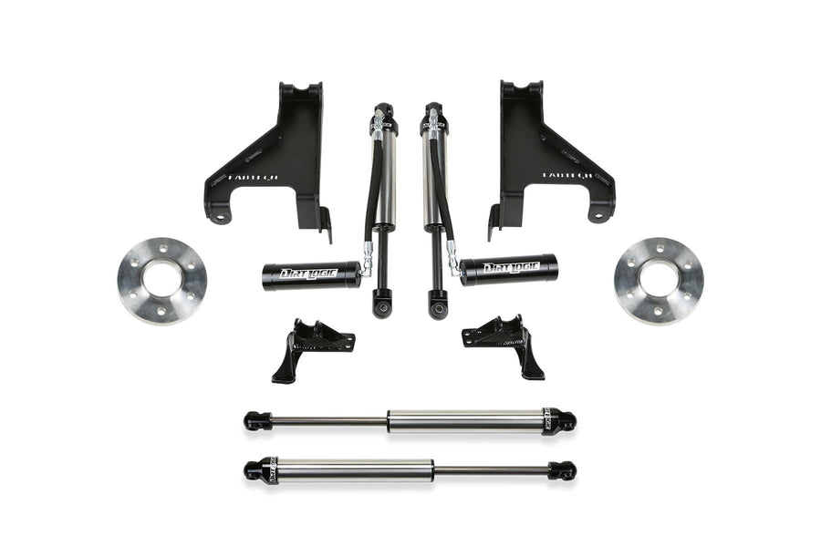 K9012DL Fabtech Motorsports Aux Shock Kit W/ 2.25 Dlss 2015-21