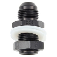 Fuel Cell Bulkhead -8AN Fragola w/Washers and Nut - Black