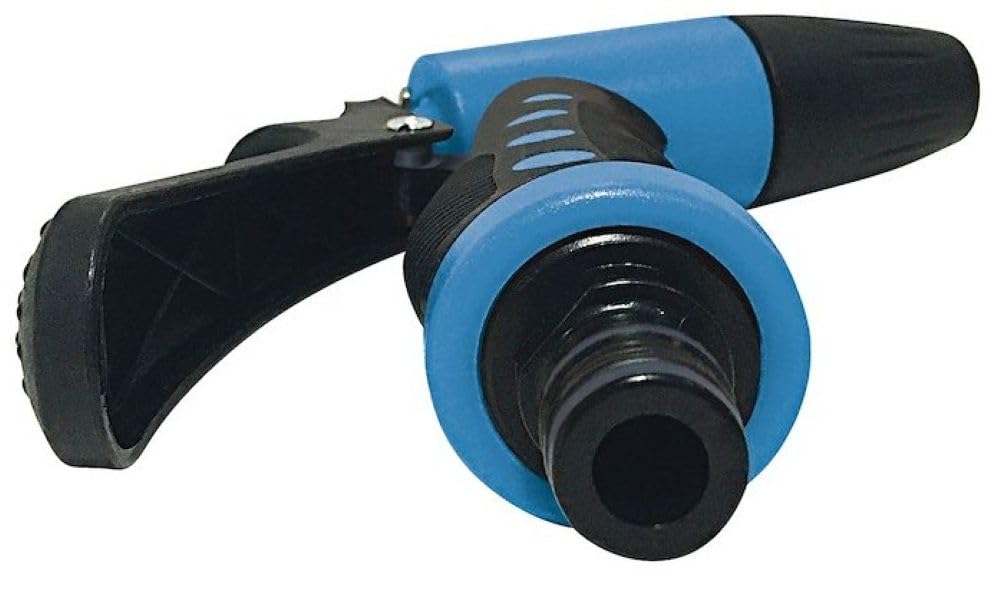 Aqua Pro 20-Foot Portable Garden and Boat Washdown Hose 5/16 Inch Polyurethane Coil Hose with Adjustable Spray Nozzle Quick Connect Fittings UV-Protected for Home, RV and Marine Use Aqua Pro 21960