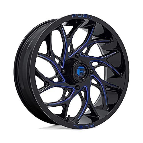 UTV Fuel D778 20X7 4X137 G-BLK-MILL-BLU 13MM - D7782070A644