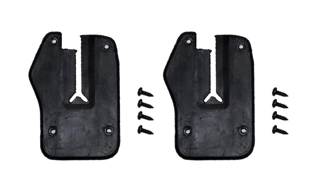C5ZZ-6520588-9K Scott Drake Door End Seals with Screws (Front Door to Window)