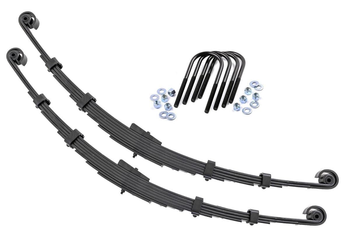 Rough Country 2.5" Leaf Springs Rear for 1955-1975 Jeep CJ5-8006Kit