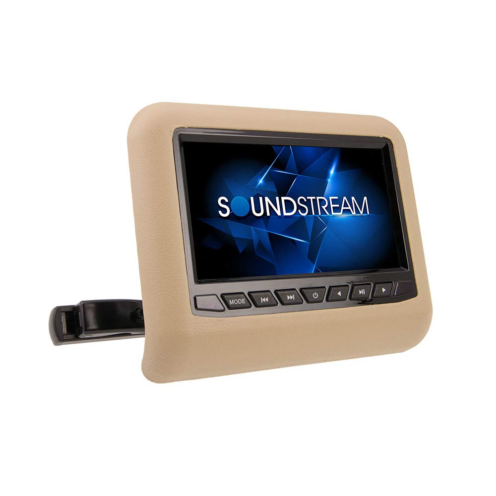 Soundstream Universal SHAD-9H Headrest Mount DVD Player with 9" LCD/MobileLink Input