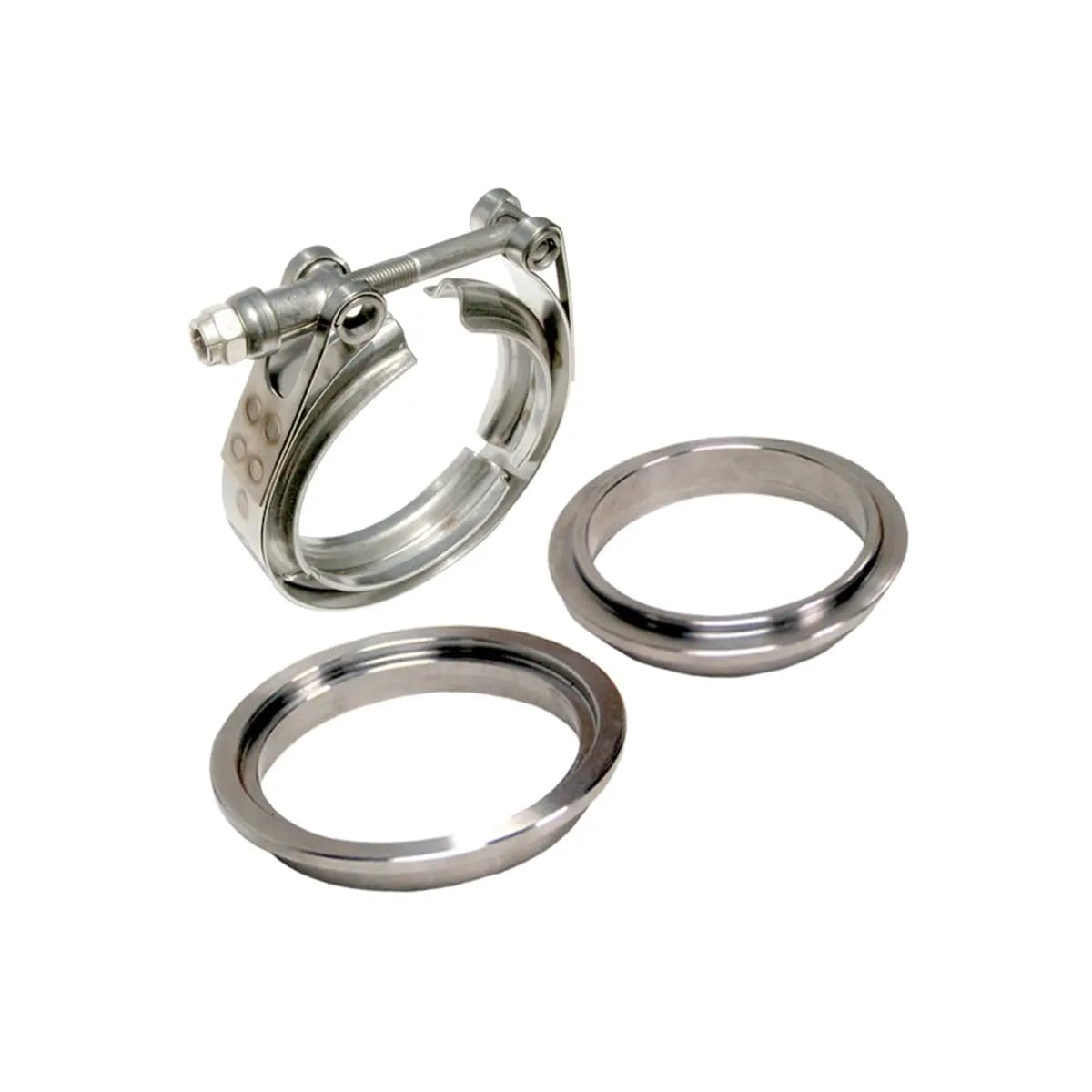 304 Standard V-Band Stainless Steel - 3 piece Set (1C 1M 1F) (Built To Order) 3.0"