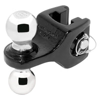 Trailer Hitch DrawTite 63076 Accessory, Adjustable Dual-Ball, 14,000 lbs. Capacity, Black