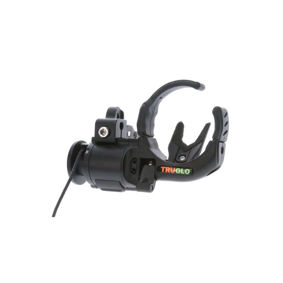 Hyper Strike TRUGLO Click-Up Drop-Away Cable-Driven Archery Black Arrow Rest - Quiet Full-Arrow Containment - Left-Handed