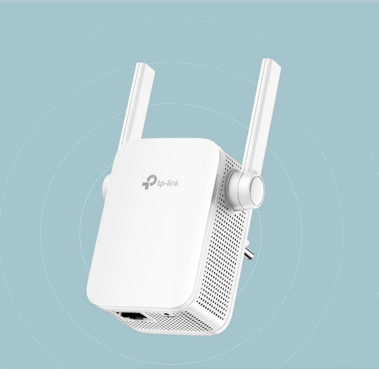 TP-Link N300 WiFi Extender (TL-WA855RE) - Covers Up to 800 Sq.ft, Supports WiFi Range Extender up to 300Mbps Speed, Wireless Signal Booster and Access Point for Home, Single Band 2.4Ghz Only, Black