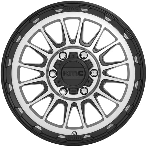 MACHINED KMC IMPACT Satin Black Wheel (0 x 0. inches /5 x 127 mm, 18 mm Offset)