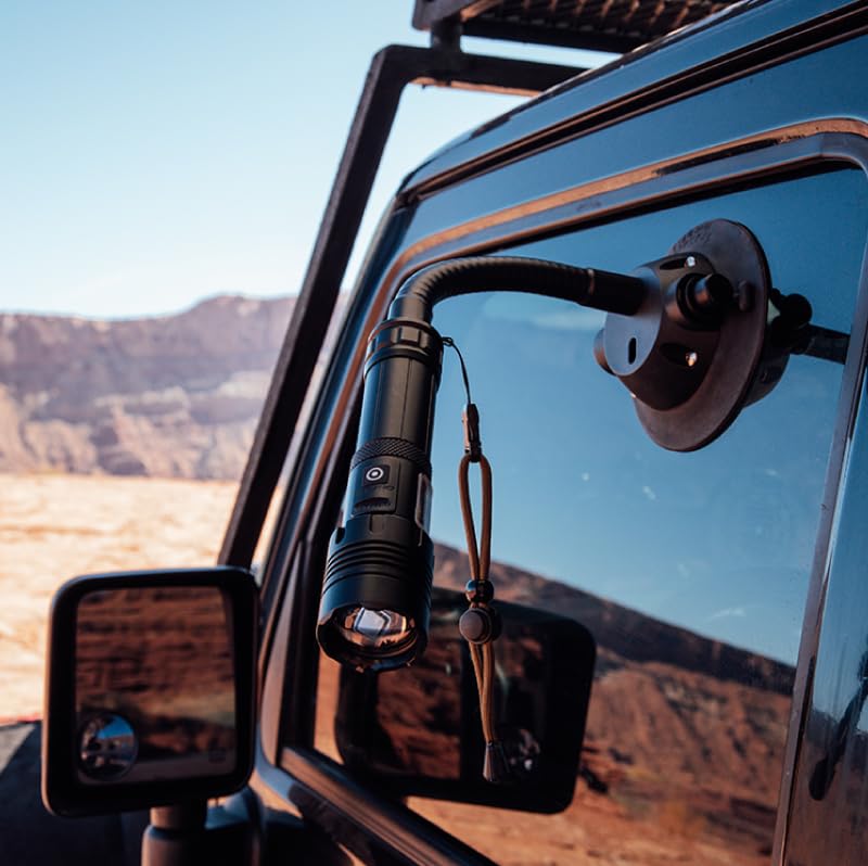 Heavy-Duty SEASUCKER Flashlight Mount