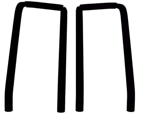 38060 WARN Trans4mer Headlamp Brush Guard, Black