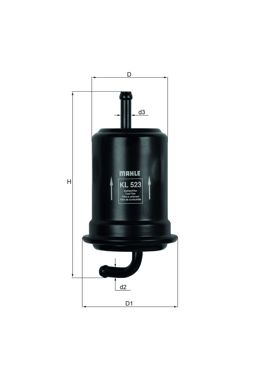 Fuel Filter MAHLE KL 523