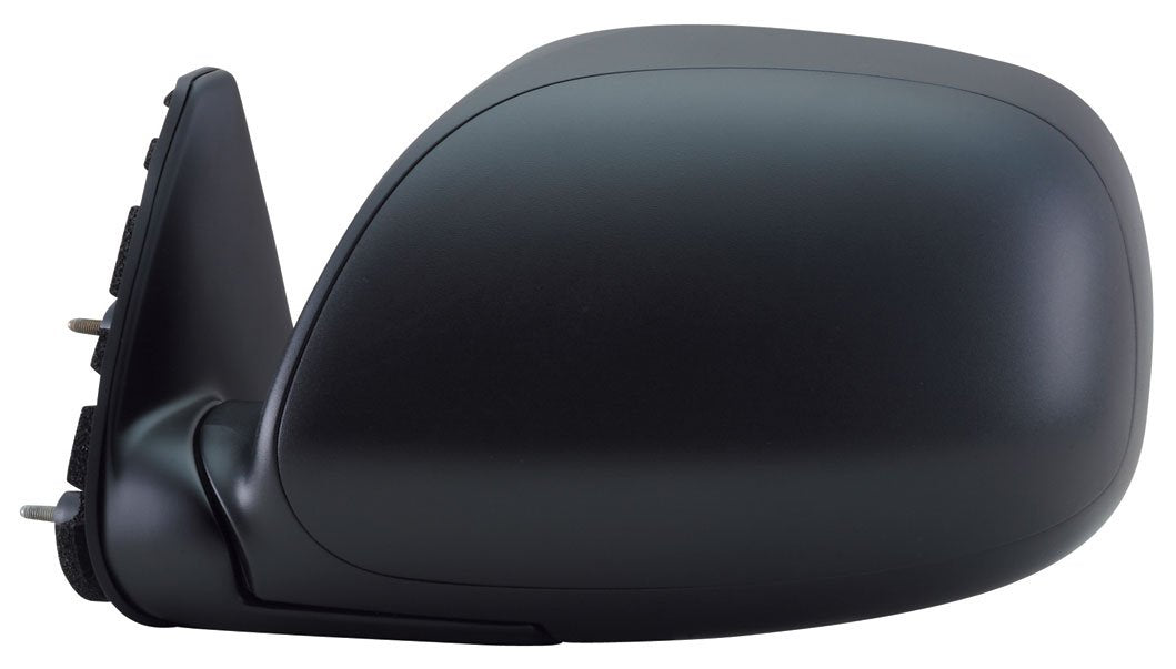 Mirror Driver Side for Toyota Tundra Pick-Up, Black, Foldaway, Manual