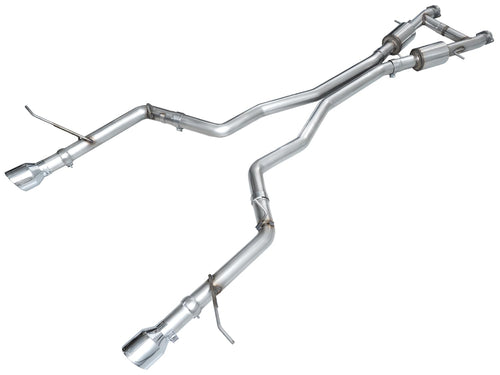 Track Edition AWE Tuning 5.7L Exhaust for 11-24 Dodge Durango with Chrome Silver Tips