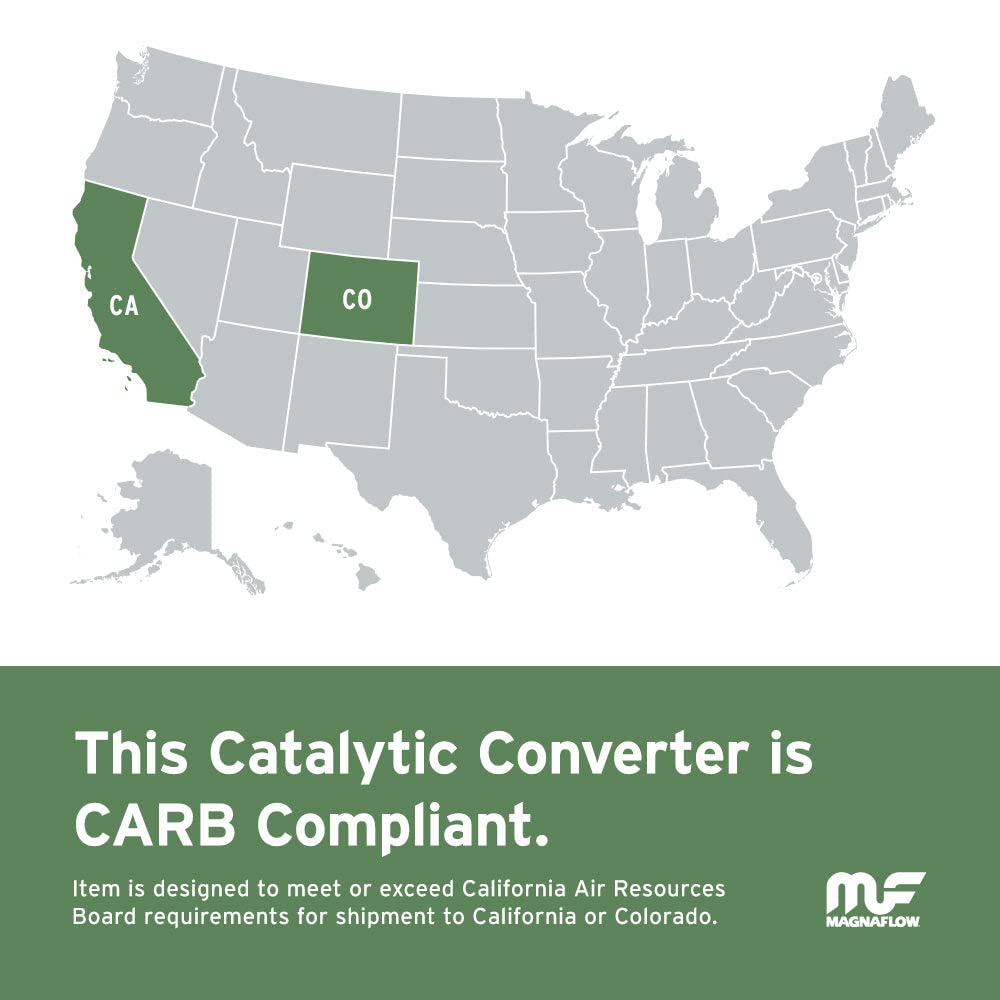 Catalytic Converter MagnaFlow 337304: 2"/2" Inlet/Outlet, California Grade, Universal Fit (CARB Compliant)