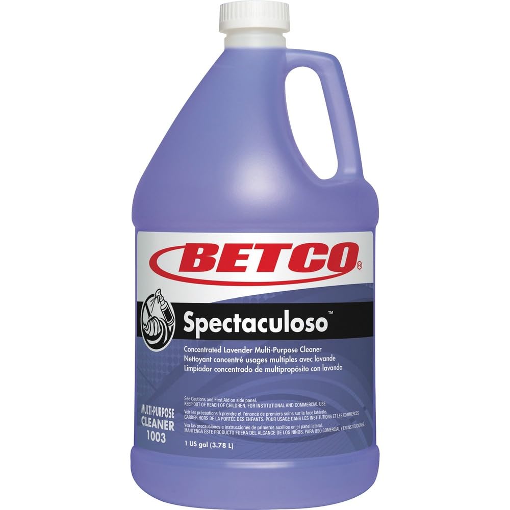 1 Gal. Betco Spectaculoso Lavender Scent All-Purpose Cleaner, Bottle (4-Pack) BET10030400