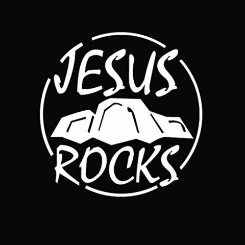 6" Skyjacker JRD6-W White Jesus Rocks Decal