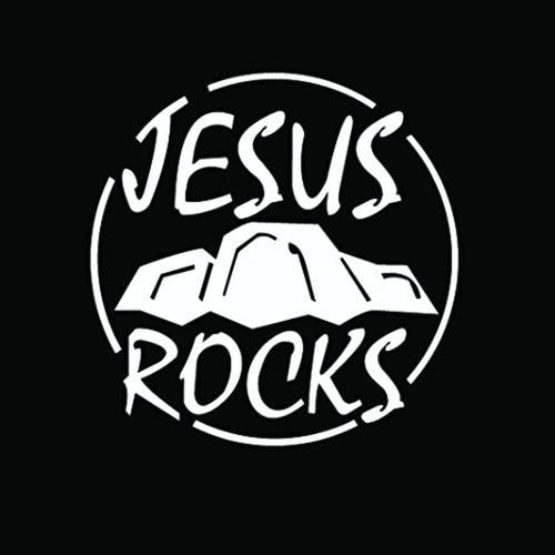 6" Skyjacker JRD6-W White Jesus Rocks Decal
