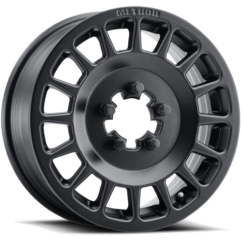 Black Method Race Wheels 407 Bead Grip Wheel with Matte (15 x 6. inches /5 x 4 mm, 51 mm Offset)