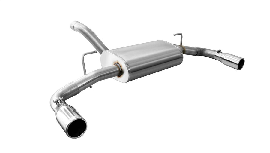 Sport Axle-Back Exhaust System Corsa Performance 21014 Dual Rear Exit 2.5 in. Dia. Incl. Muffler Assy/Front Pipe/Hardware/Dual 3.5 in. Rolled Polished Tips
