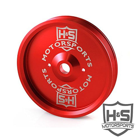 Dual Dodge 5.9L / 6.7L CP3 Pulley (Red)