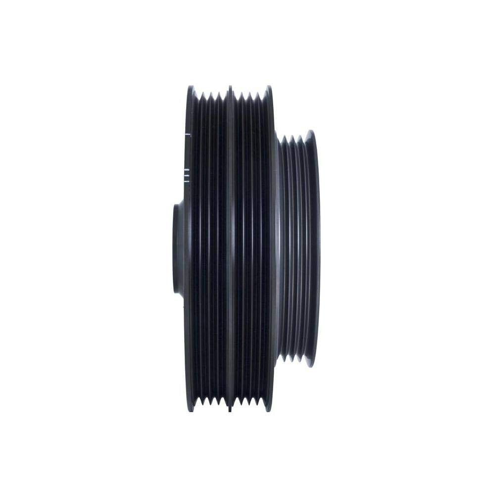 Ford Performance Diesel Powerstroke 6.0L ExternalBalance Steel Black Zinc Finish O.D. 8-7/8 Perfomance Damper