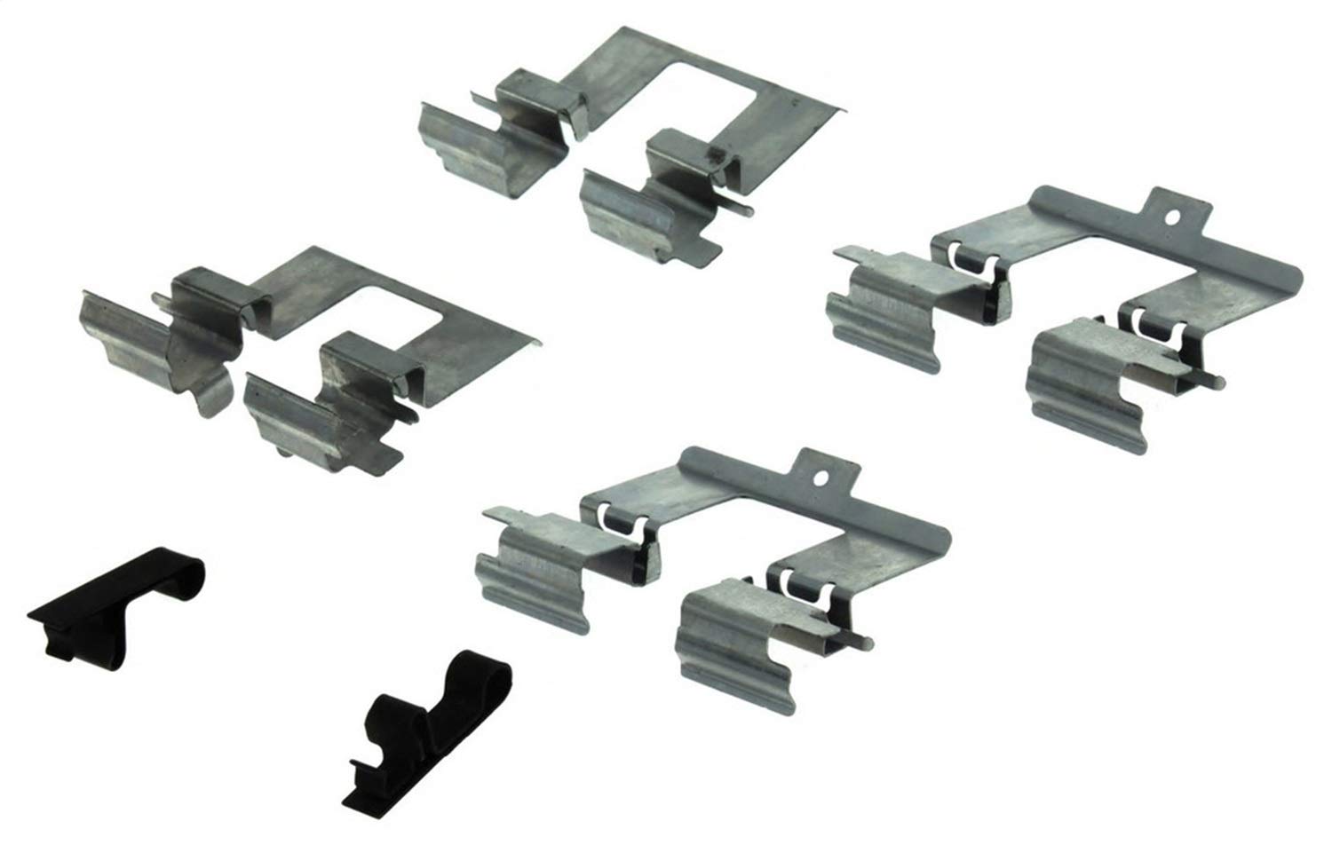 Front StopTech 308.16540 Brake Pads with Shims and Hardware, Black Street
