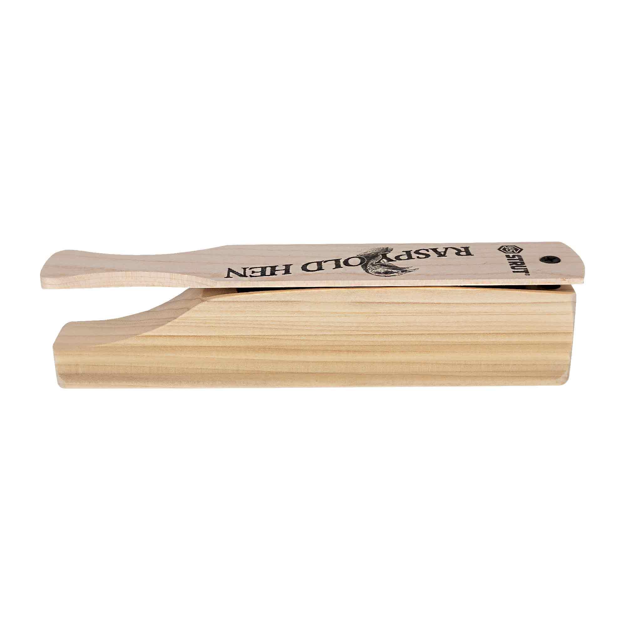 Hunters Specialties Box Call Raspy Old Hen - Native Hardwood Construction Wide Range of Realistic Turkey Sounds