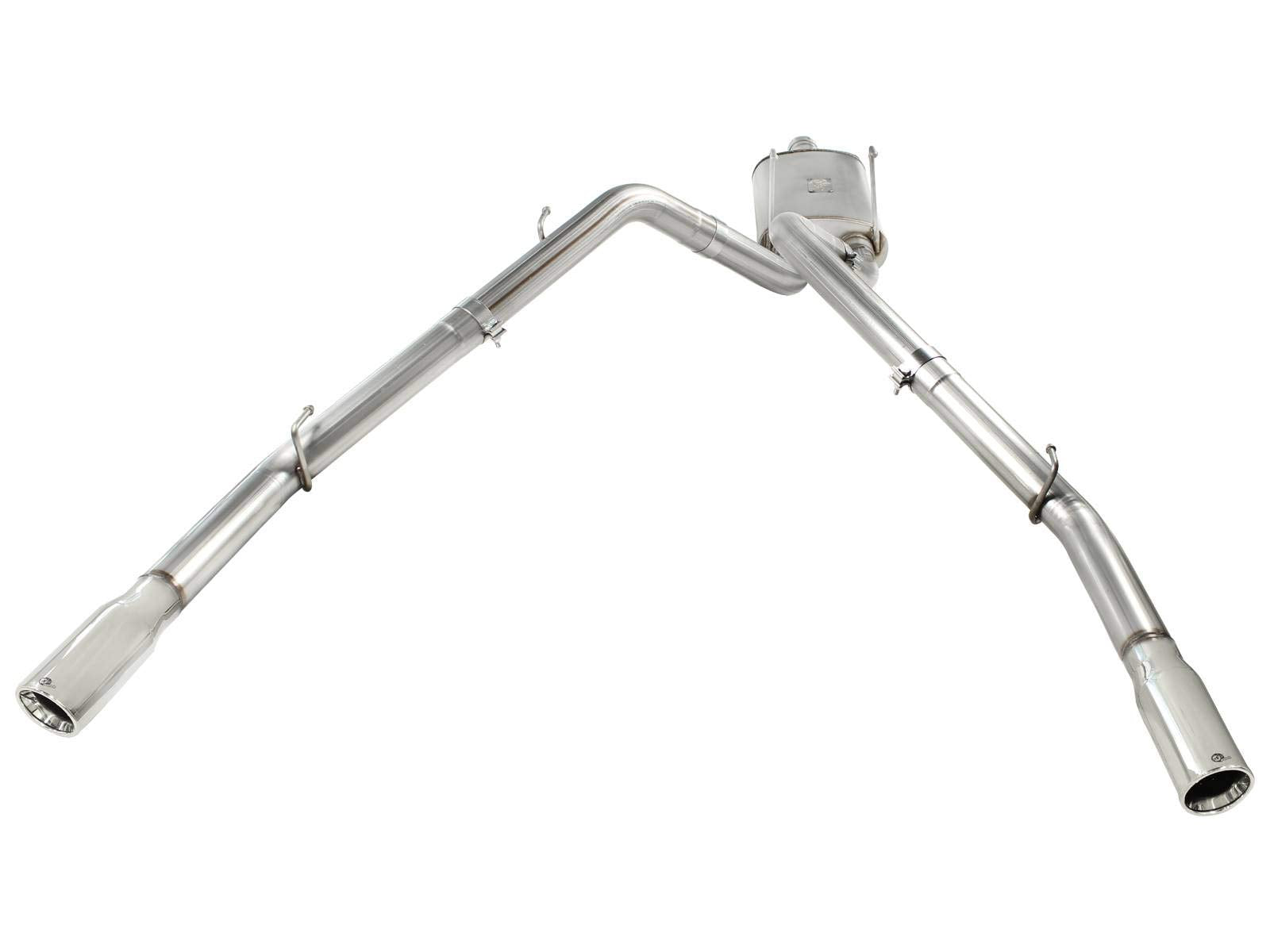 MachForce XP aFe 49-42013 Cat-Back Exhaust System 409 Stainless Steel