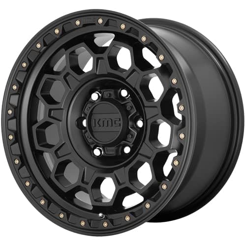 KMC 17X8 TREK 6X1205.29 20mm SATIN BLACK - KM54578077720