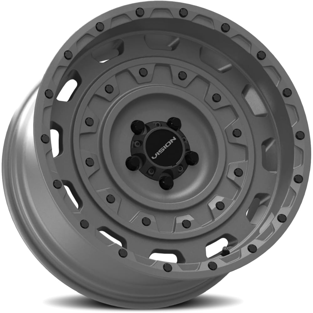 403 Tactical Vision 18x9.5 5x5.5" -18mm Gunmetal Wheel Rim 18" Inch