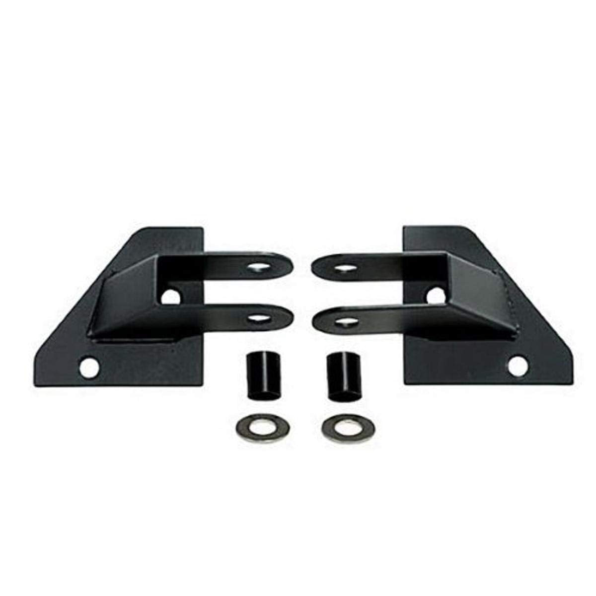 Mirror Relocation Bracket Kit, Black | Rugged Ridge | 11025.01 | Fits 1987-1995 Jeep Wrangler YJ