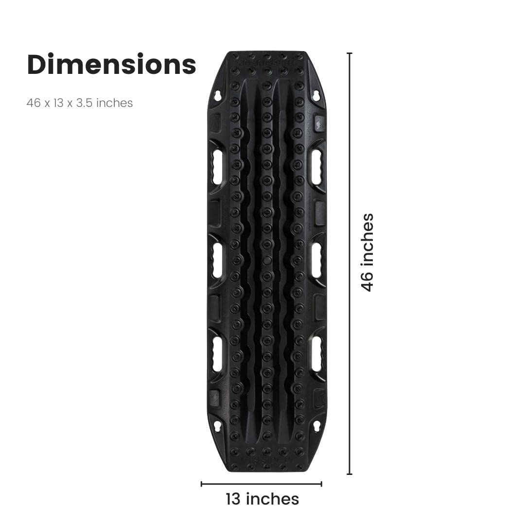 Black MAXTRAX MKII Vehicle Recovery Board
