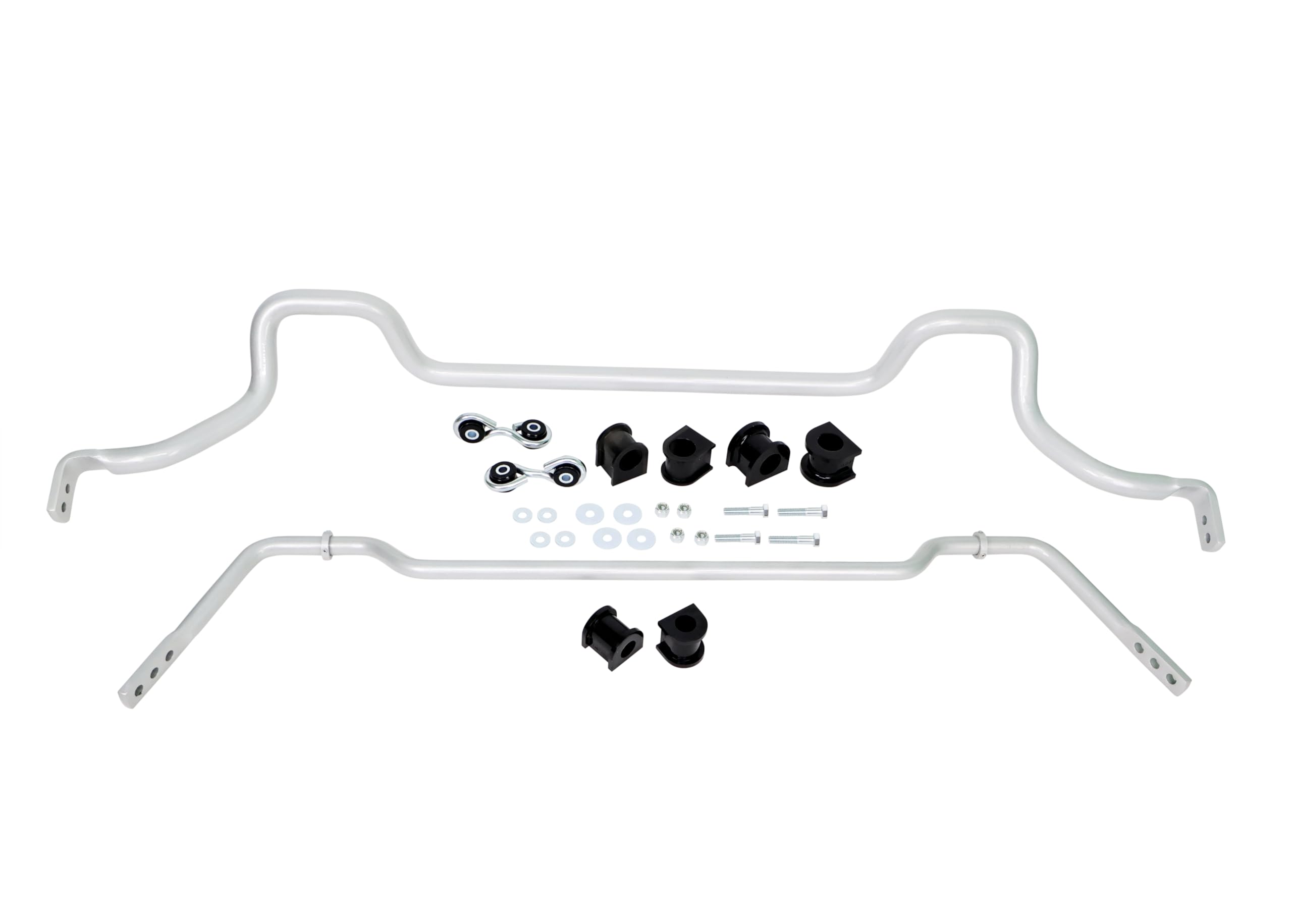Whiteline Front (30mm) and Rear (20mm) Swaybar Kit; fits Kia Stinger 18-19 BKK001