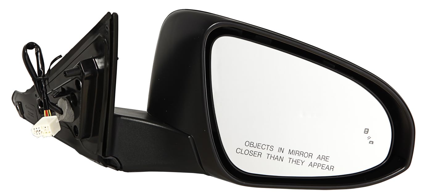 For Toyota Camry/Hybrid 16-17 Manual-Fold Power Heated with BLIND Sport DETECTION Mirror Passenger Side | DOT Certified 87901-06051+87915-06060-C0 | TO1321375 ACK