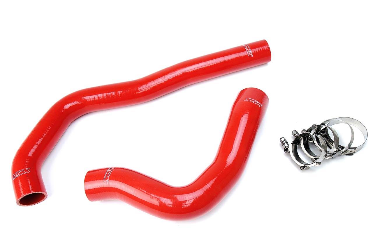Silicone Radiator Hose Kit HPS (57-1222-RED) for Dodge RAM Pickup