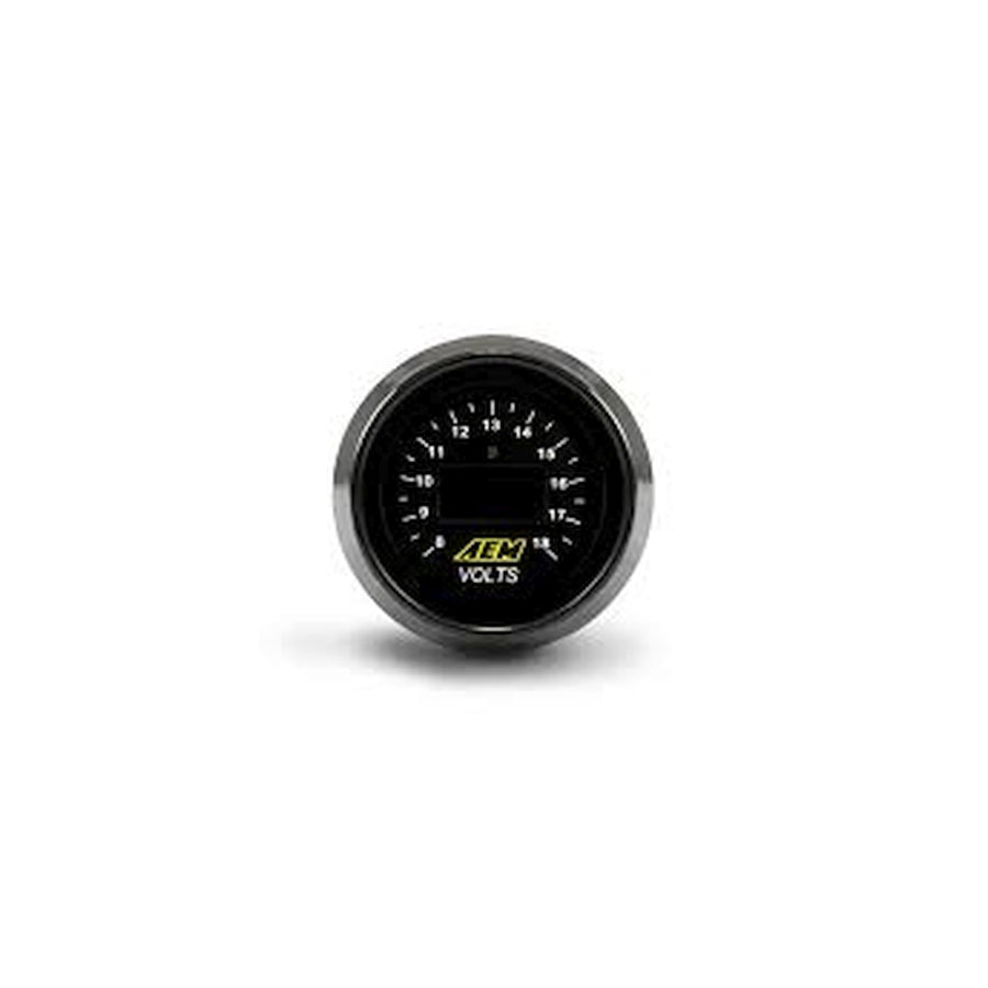 30-4400 AEM Voltmeter Gauge 8-18V