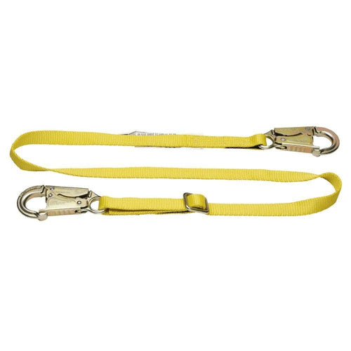 6-Foot Werner C111506 Adjustable Web Positioning Lanyard (1" Web, Snap Hook), 1per Pack