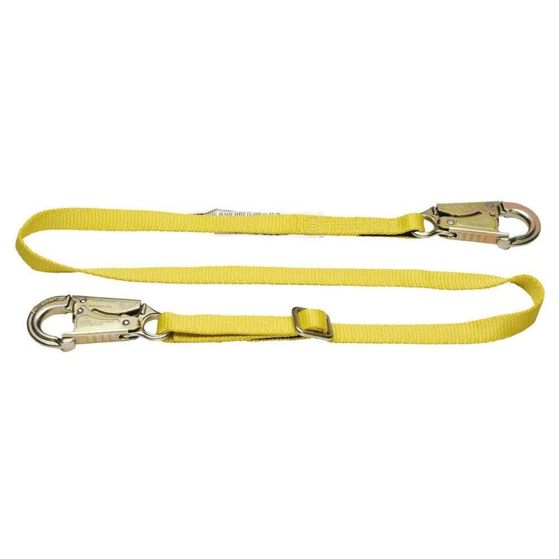 6-Foot Werner C111506 Adjustable Web Positioning Lanyard (1" Web, Snap Hook), 1per Pack