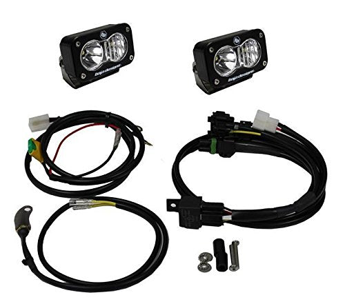 Baja Designs S2 Pro LED Auxiliary Light Kit for Motorcycle KTM 1090/1190/1290 (Driving/Combo; Clear)
