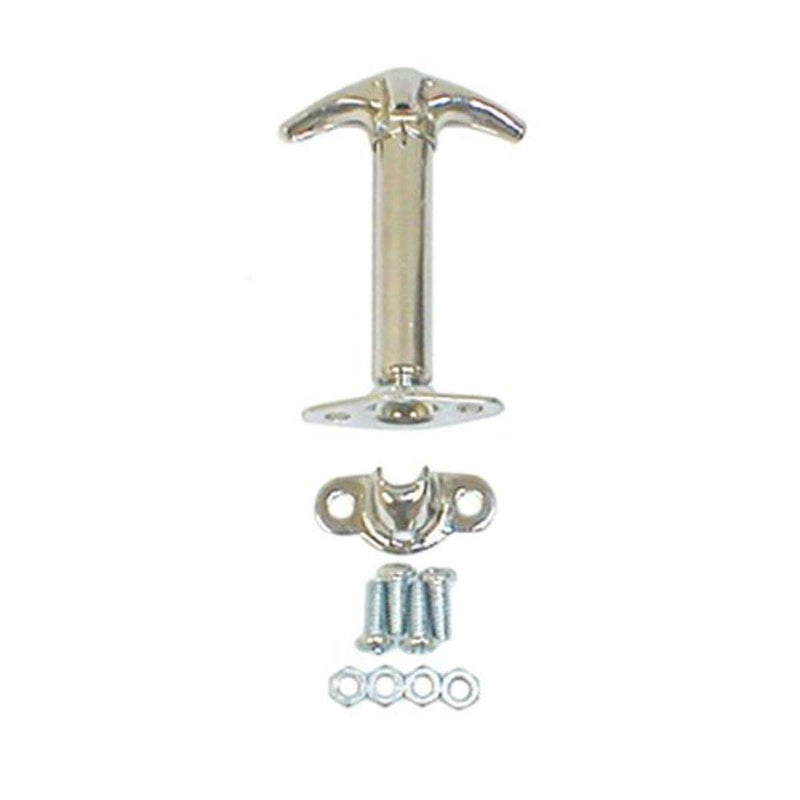 Hood Catch Kit Rugged Ridge for Jeep CJ/Wrangler YJ | Stainless Steel, Chrome | 11302.02 | Fits 1941-1995 Jeep CJ & Wrangler YJ