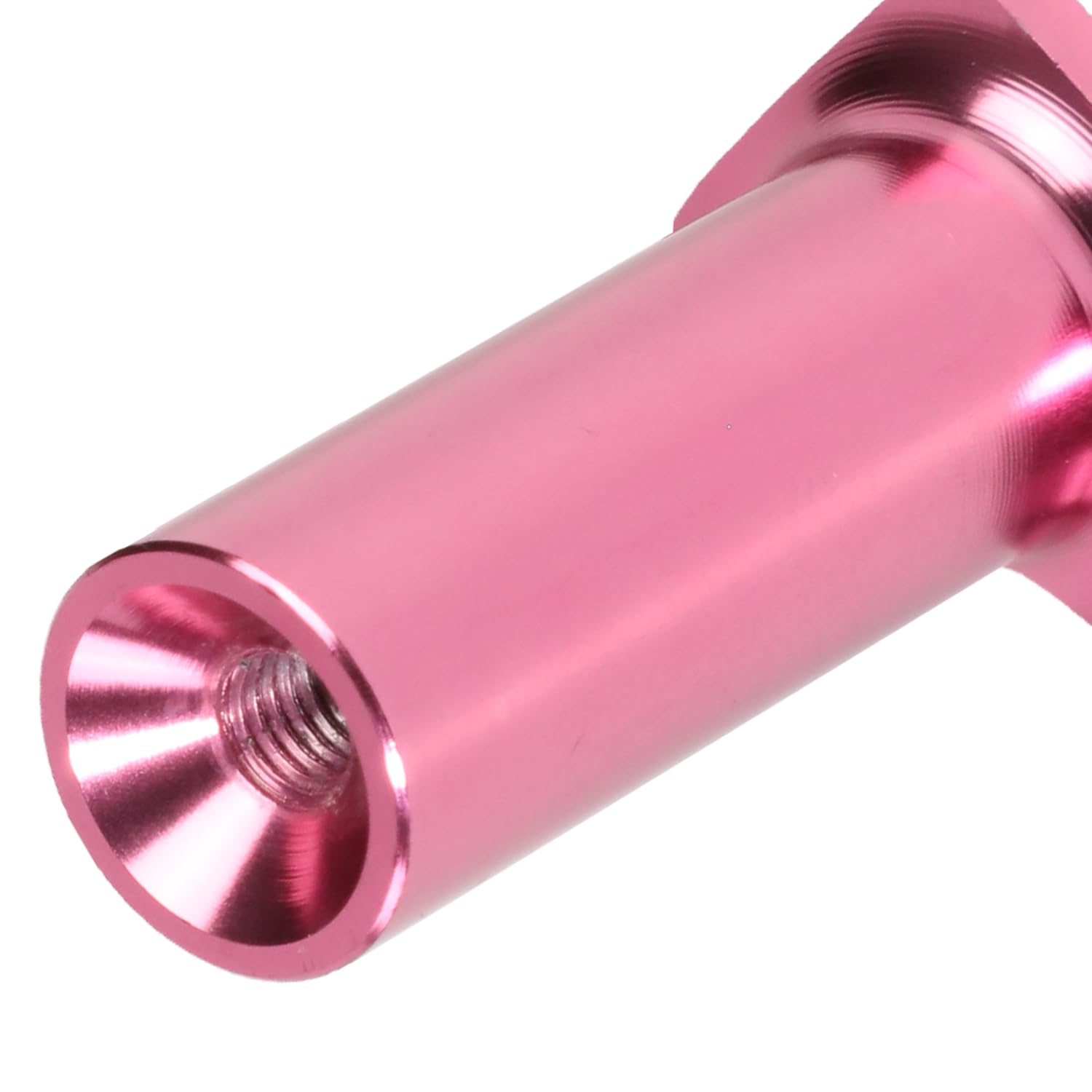 NRG Innovations 6061 Aluminum NRG-DB-H002PK Heart E-Brake Drift Button, Hand Brake Lever Button Compatible with 1986 Toyota, Subaru WRX/STI, BRZ, Mazda Miata/RX-7, Pink