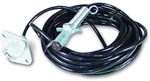 30 Foot Custer EXT30B Extension Cord w/ 4 Plug End and 4 Socket End