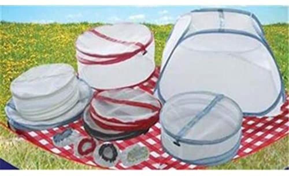 11 PC Camping Food Covers Outdoor Dining Food And Drink Bug Stoppers
