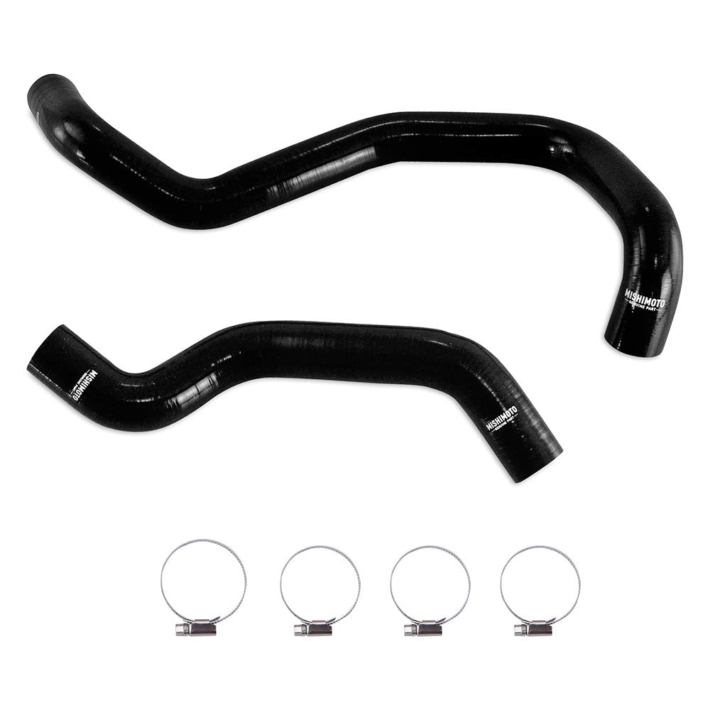 Mishimoto Silicone Hose Kit MMHOSE-RGR-19BK, Compatible With Ford Ranger 2.3L EcoBoost 2019+, Black