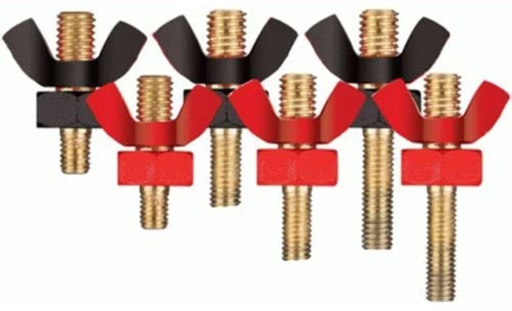 Wing Nut Sets SHURIKEN Positive and Negative - 3 Sets