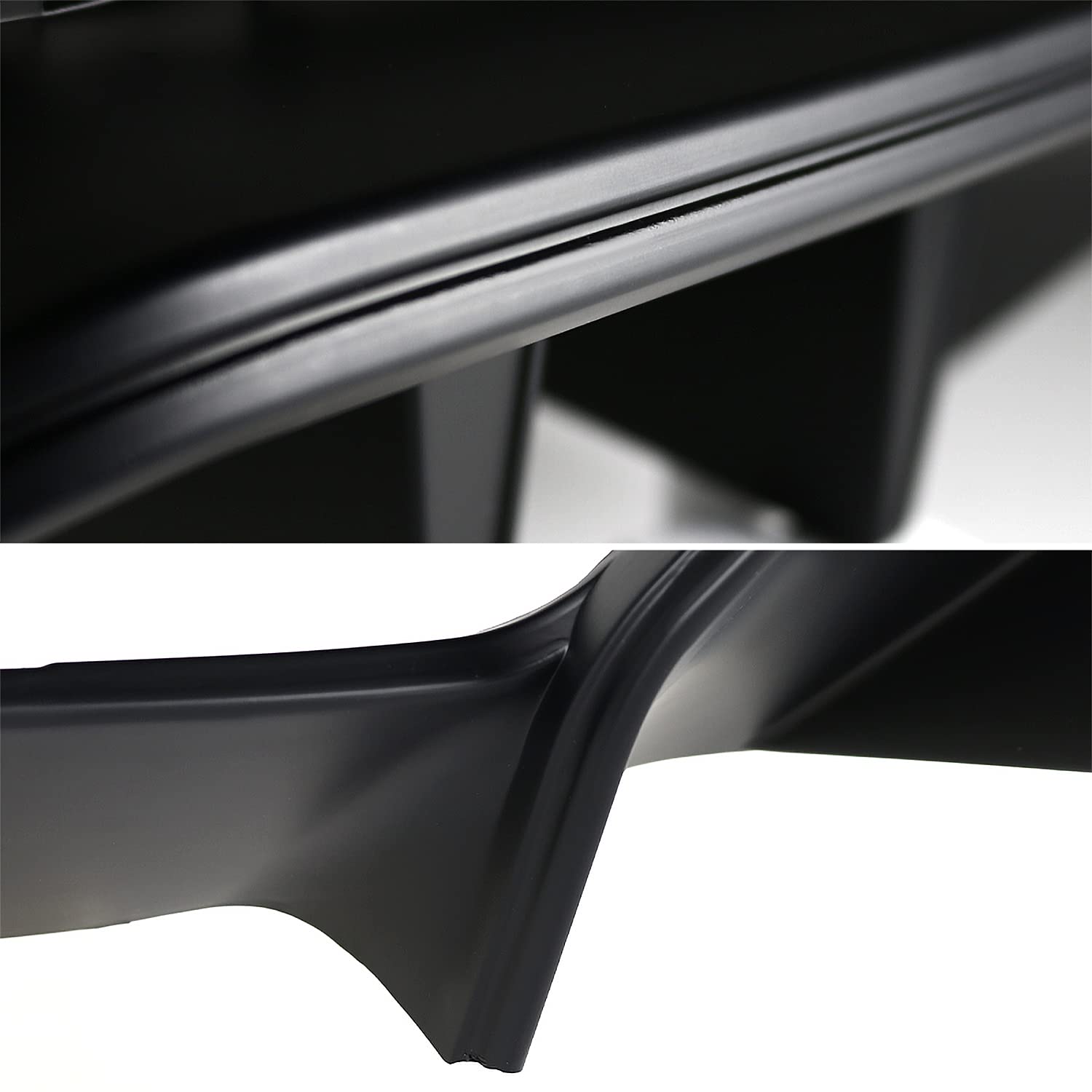 R Style Spec-D Tuning Rear Bumper Diffuser w/Side Valances Panel Compatible with 2015-2017 Ford Mustang
