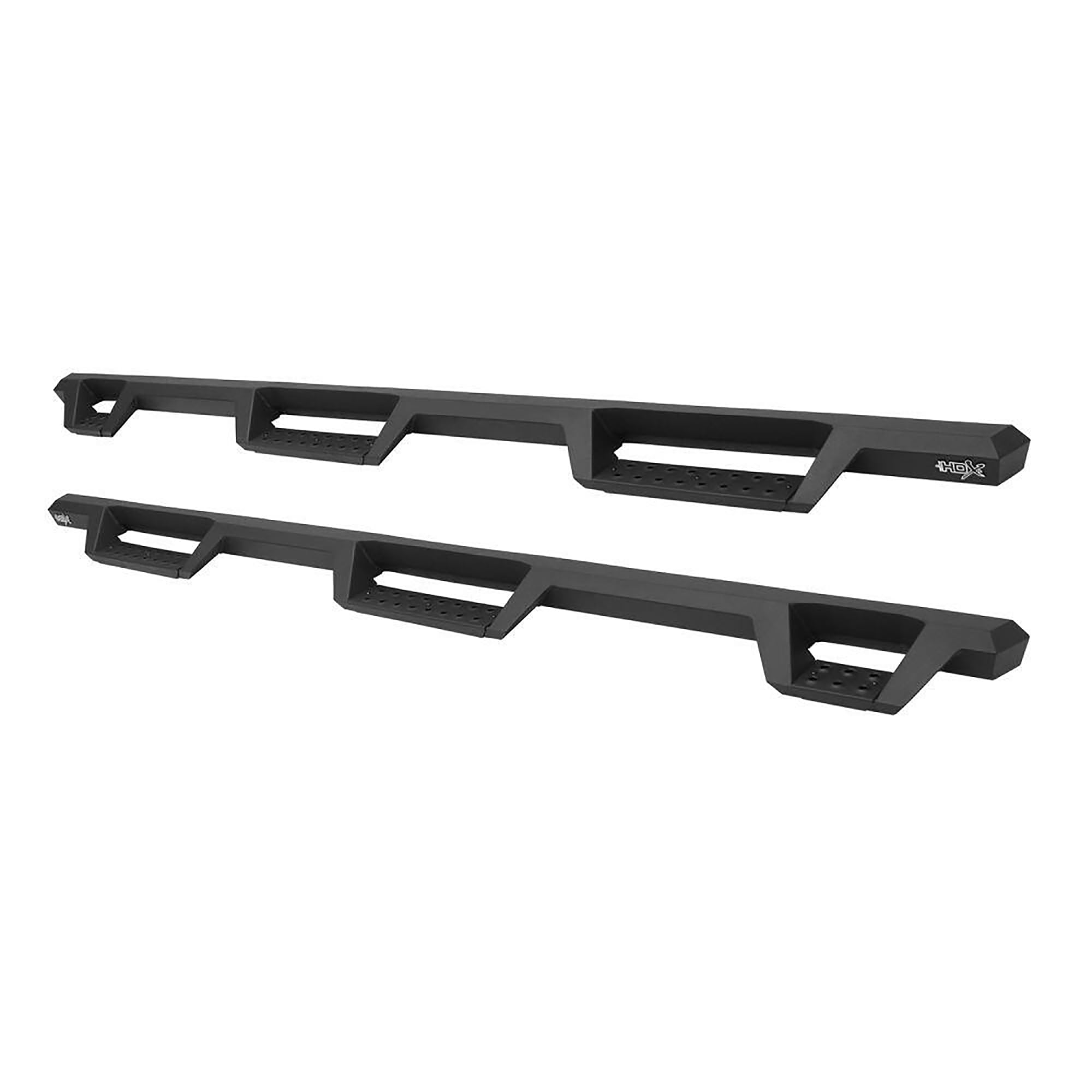 HDX Drop Westin Wheel to Wheel Nerf Bars fits 2009-2018 Ram 1500 2019-2024 Ram 1500 Classic Crew Cab 5'5" Bed Textured Black Pair
